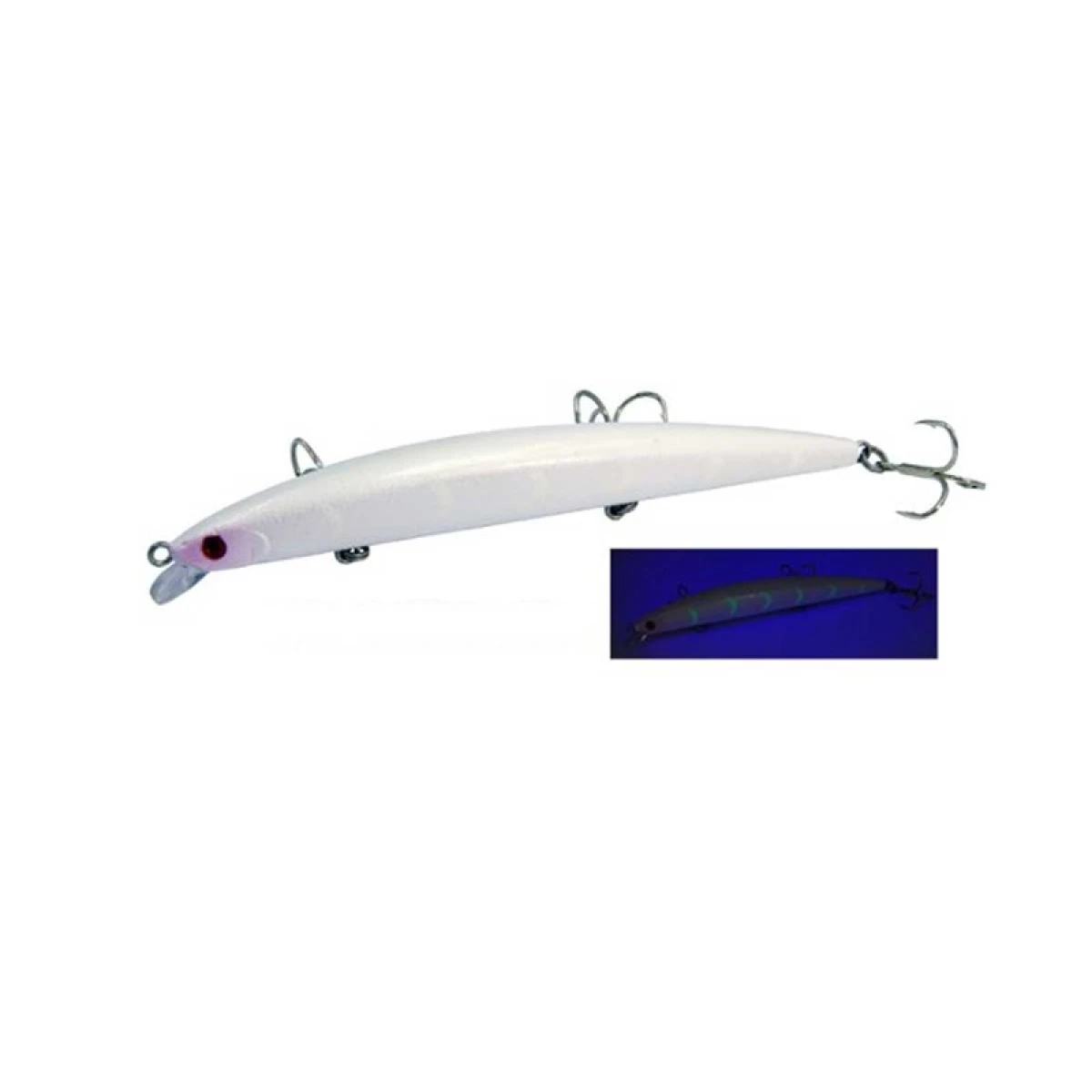 Fujin Volt VL125S 14gr 12.5cm Slow Sinking Maket Balık - 034GlowPurple