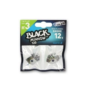 FIIISH Black Minnow 120 Jig Head Shore Zoka 12gr