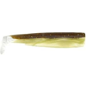 FIIISH Black Minnow 120 3X Corps Silikon Yem Marron Paillette