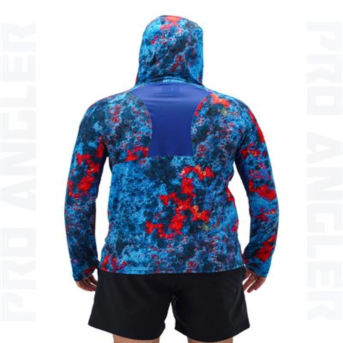 Fujin Pro Angler S24 Buff&Hoodie Red Reef - XLarge (XL)