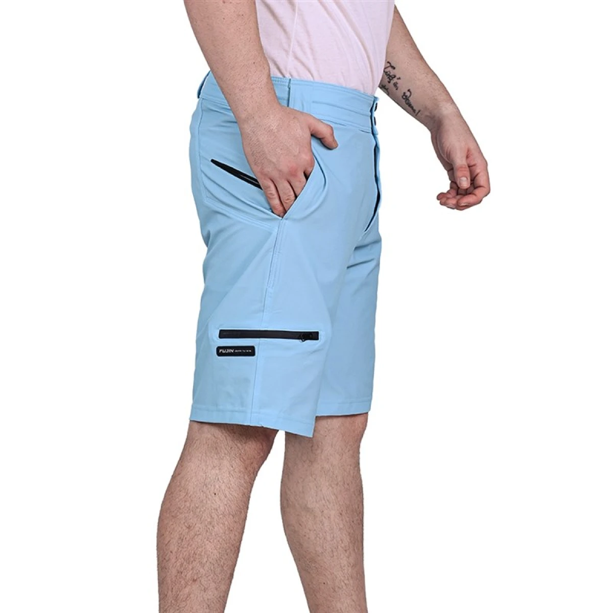 Fujin Pro Angler Series Short Ocean Blue - LargeL