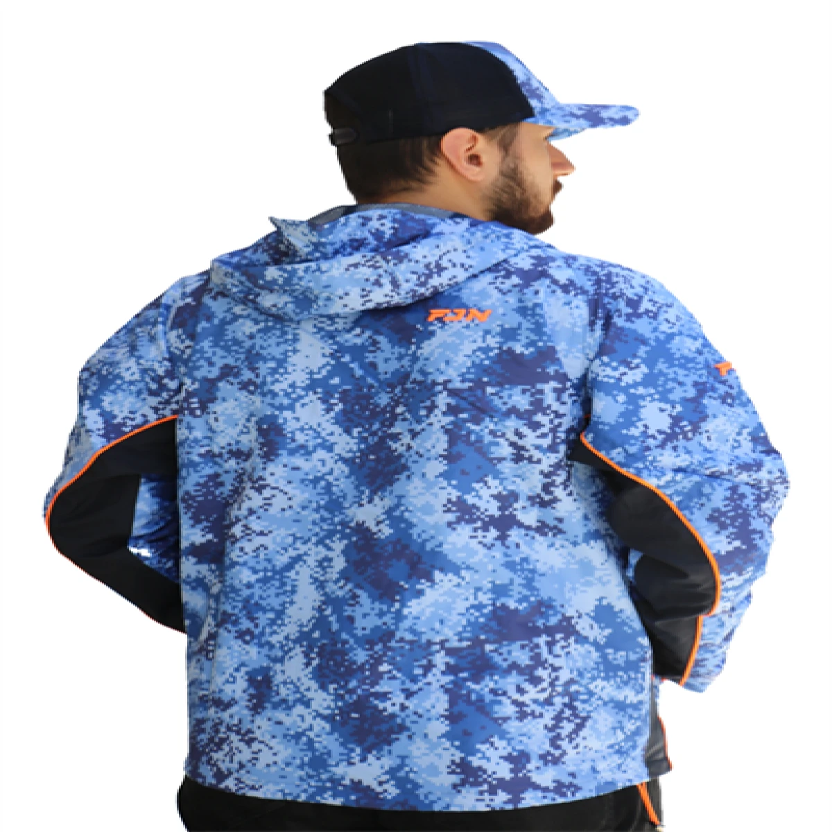 Fujin Raincoat Yağmurluk Marine Camo - MediumM
