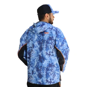 Fujin Raincoat Yağmurluk Marine Camo - MediumM