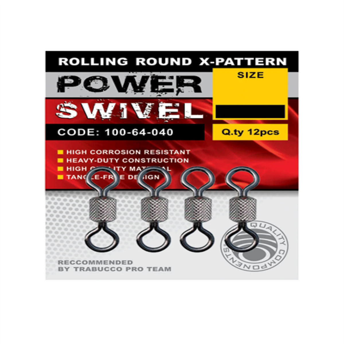 Trabucco Rolling Round X-P Swivel Fırdöndü - 16no