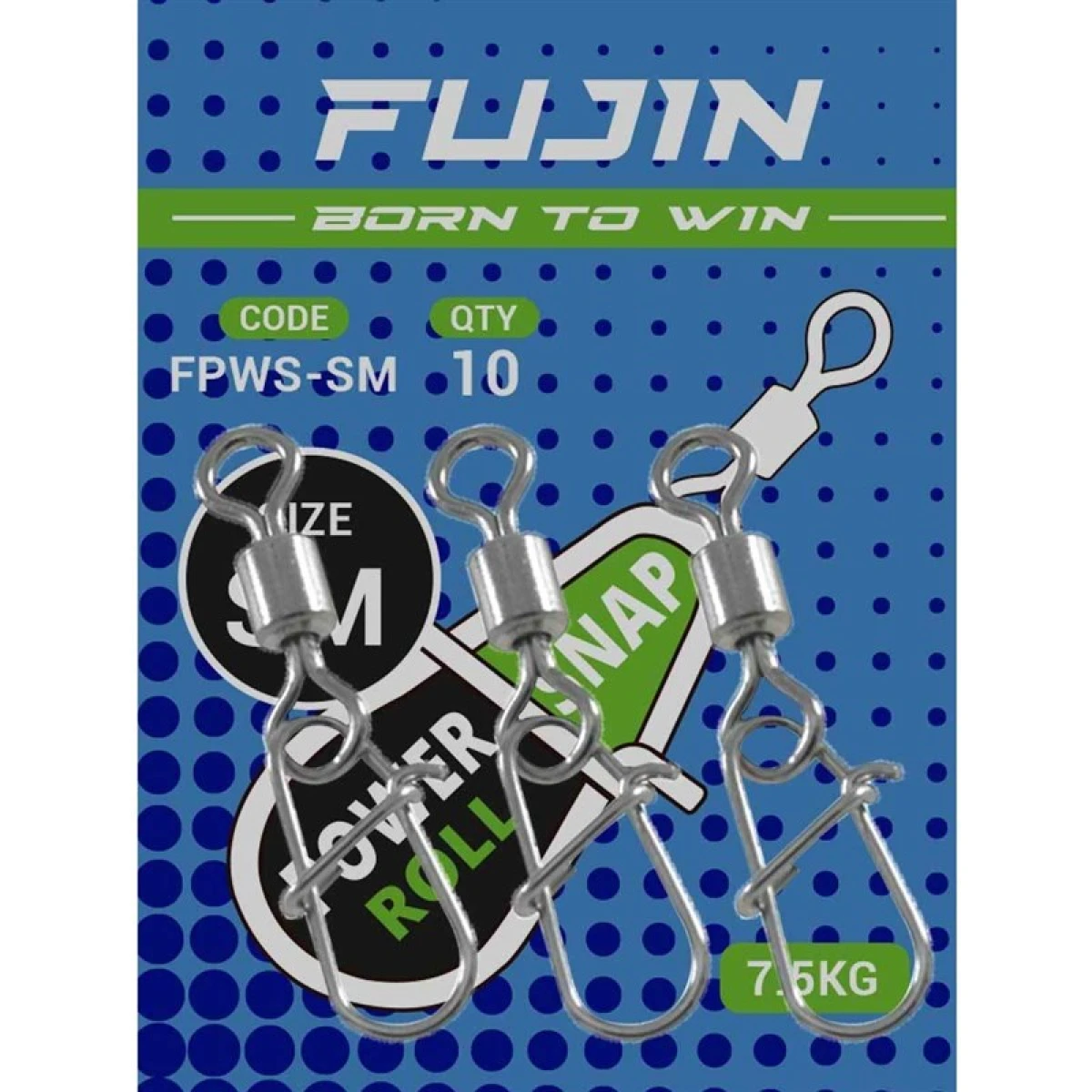 FUJIN Power Roll Snap  #SM 7.5kg Çekerli Klips