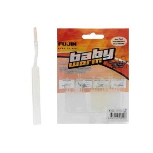 Fujin Baby Worm 5.2 cm Floating LRF Silikonu - ShirasuViolet