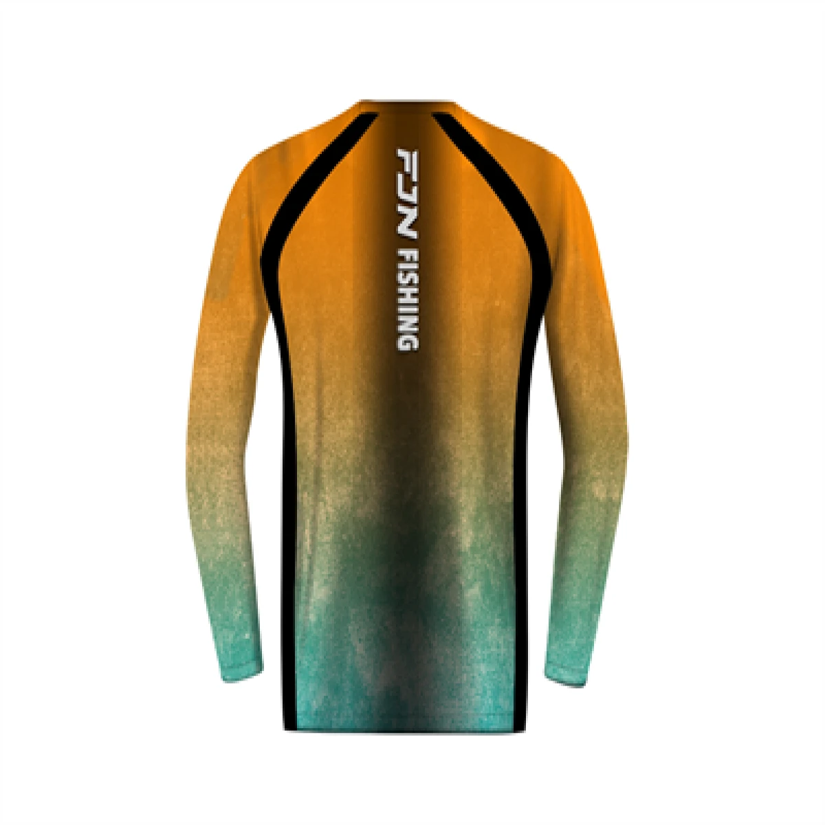 Fujin Performance T-Shirt Aqua Orange - Small