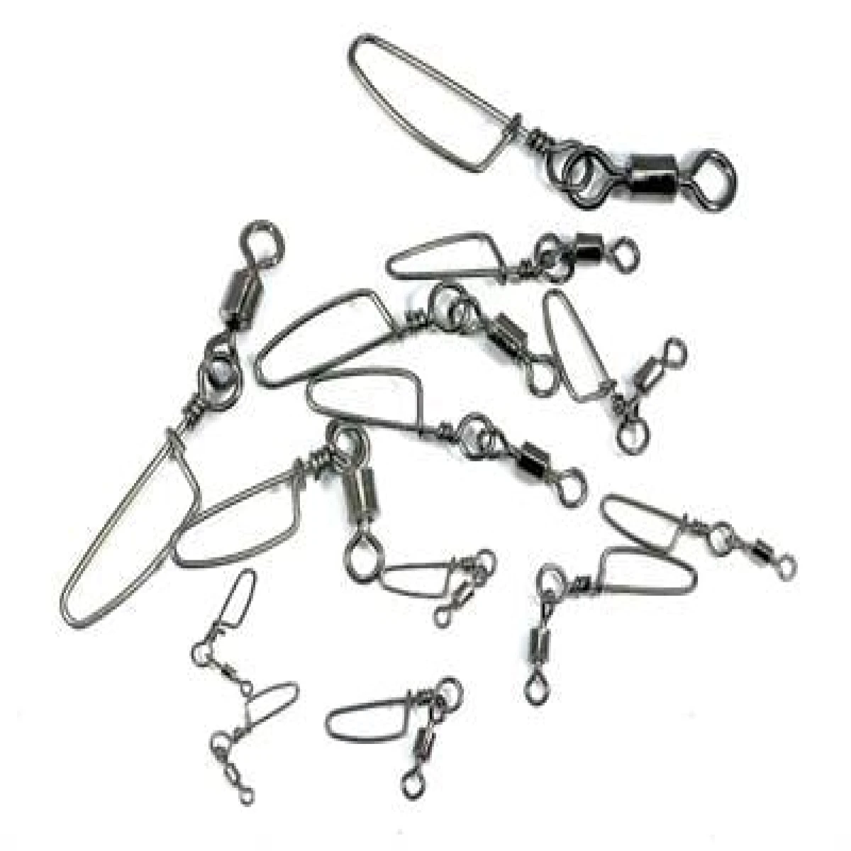 Fujin J Rolling Snap Bilyalı Kilitli Klips Black Nickel - 10no