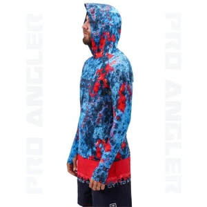 Fujin Pro Angler S24 Hooded Red Reef - Medium (M)