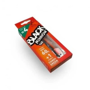 FIIISH Black Minnow 140/4 Black Minnow 787 Combo Off Shore 60GR Candy Green Silikon Yem