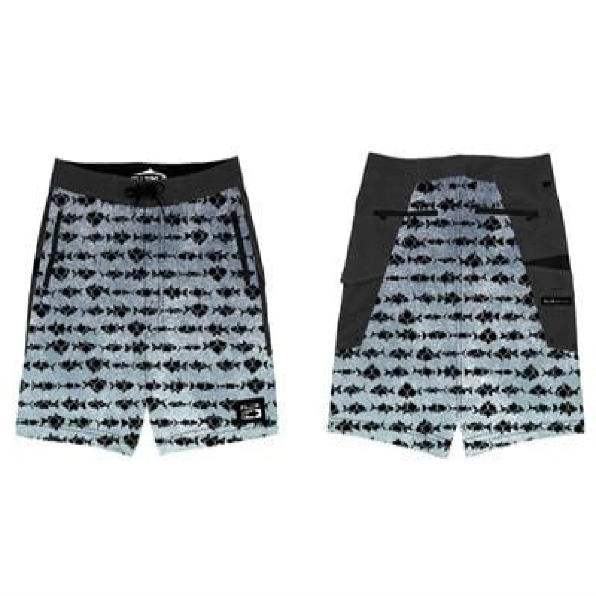 Fujin Performance Short Aqua Blue Fish - XLarge
