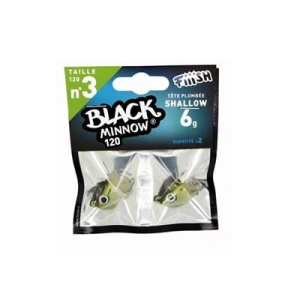 FIIISH Black Minnow 120 Jig Head Shallow Zoka