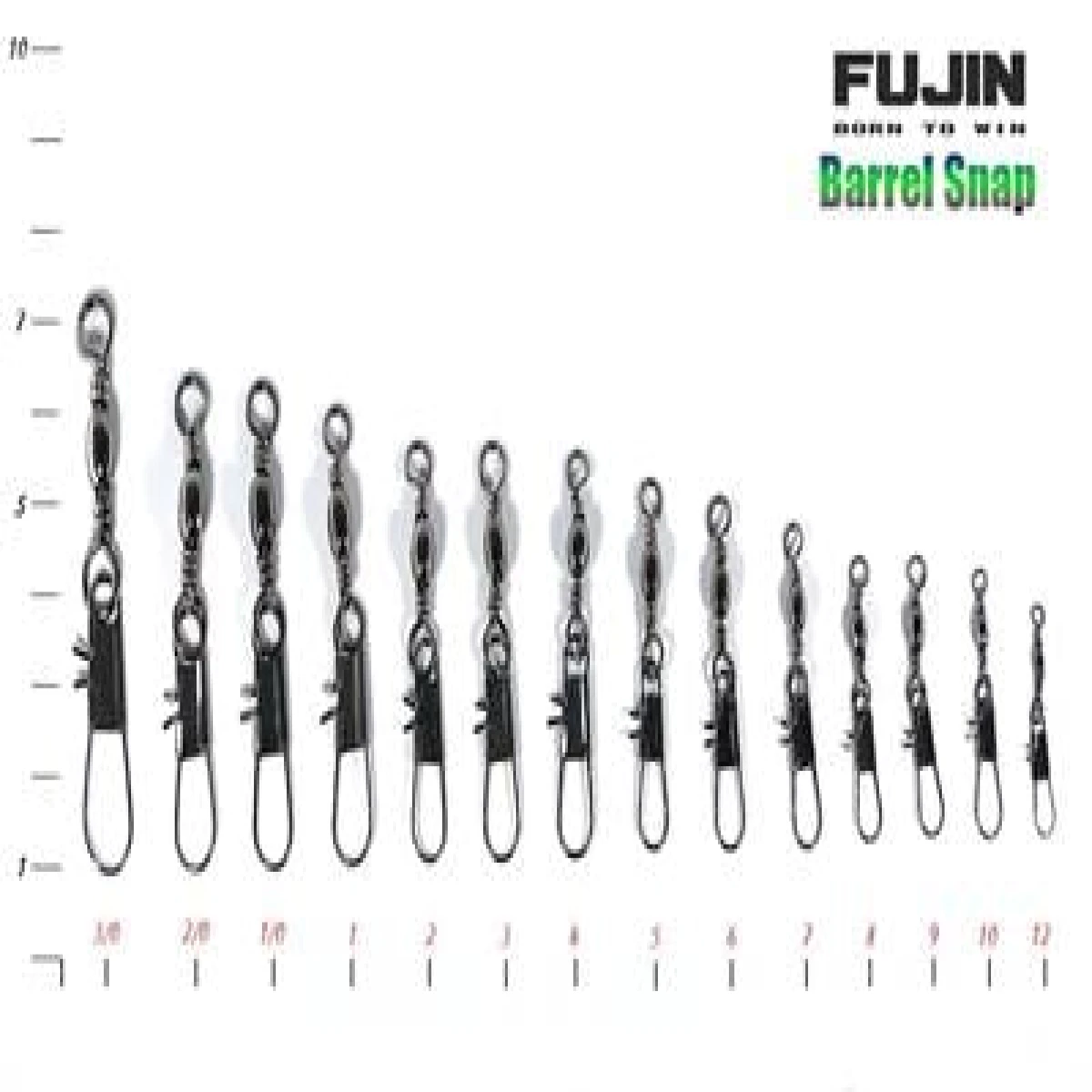 Fujin Barrel Snap Klipsli Fırdöndü BN - 10 no