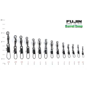 Fujin Barrel Snap Klipsli Fırdöndü BN