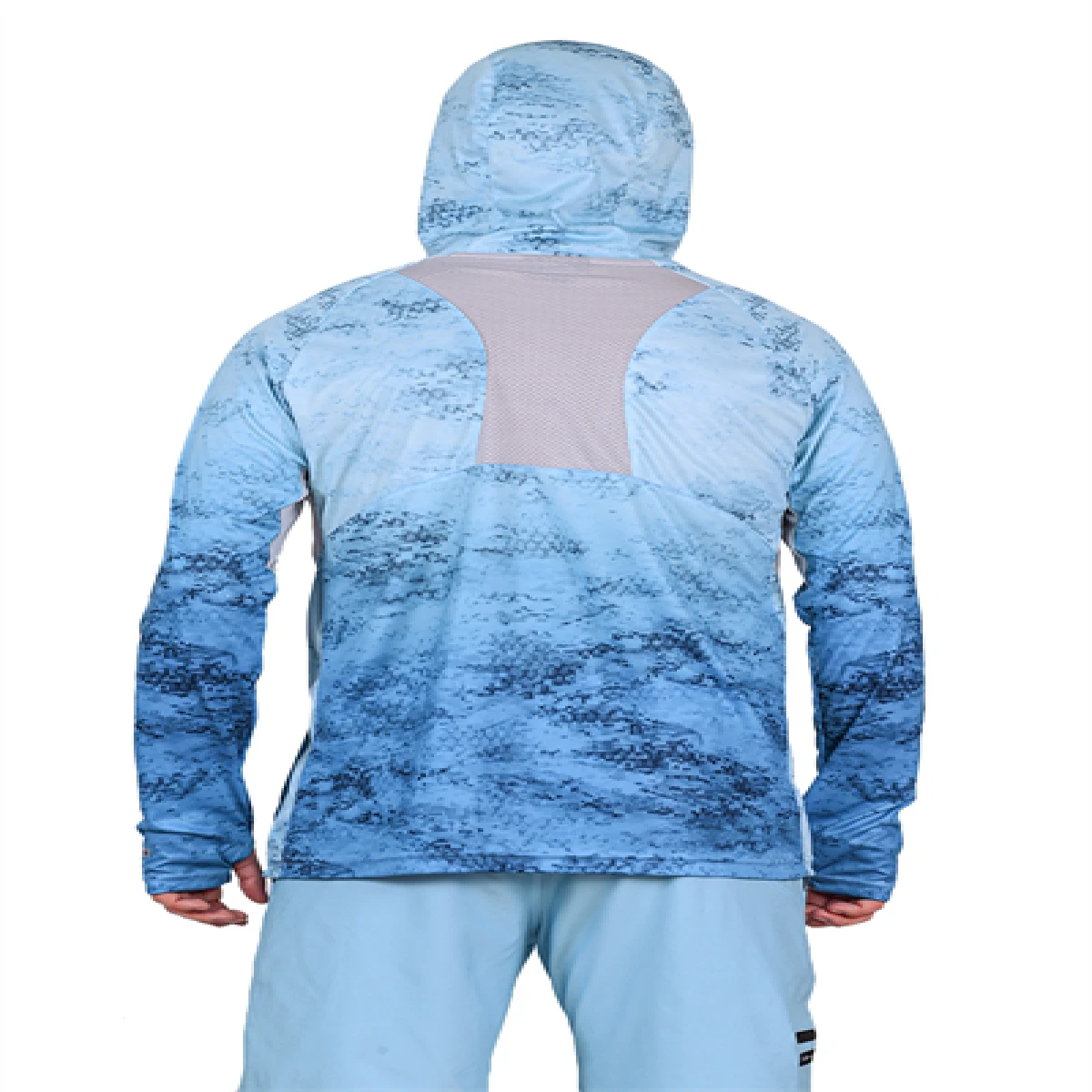 Fujin Pro Angler T-Shirt Blue Wave - MediumM