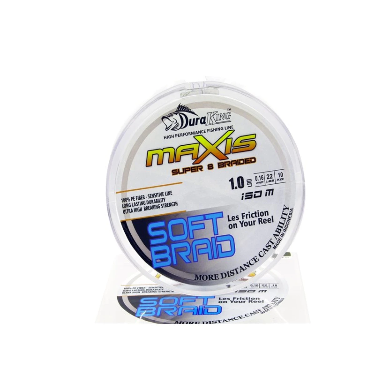 Duraking Maxis S.Soft 8x 150mt İp Misina - 1PE016mm