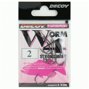 DECOY WORM4 Strong Wire Uzun İğne - 2/0 no