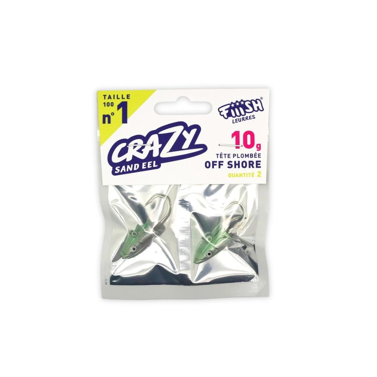 FIIISH Crazy Sand Ell  Jig Head Off Shore Zoka 10gr