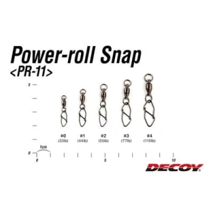 DECOY PR-11 Power Roll Snap Rulmanlı Klips - 2no