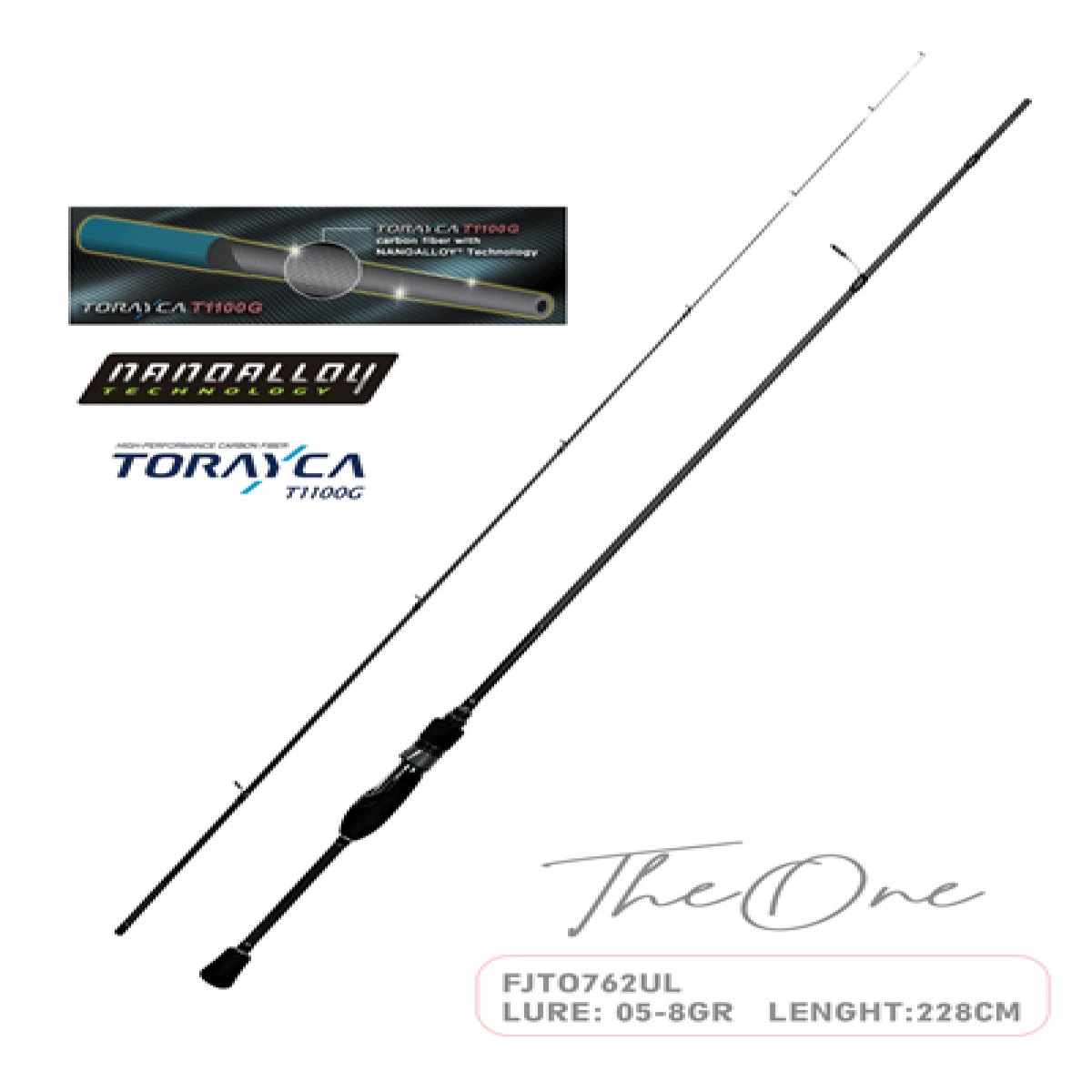 Fujin Fujin TheOne 228cm 05-8gr LRF Kamışı 762UL