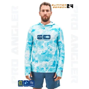 Fujin Pro Angler S24 Hooded Water Camo