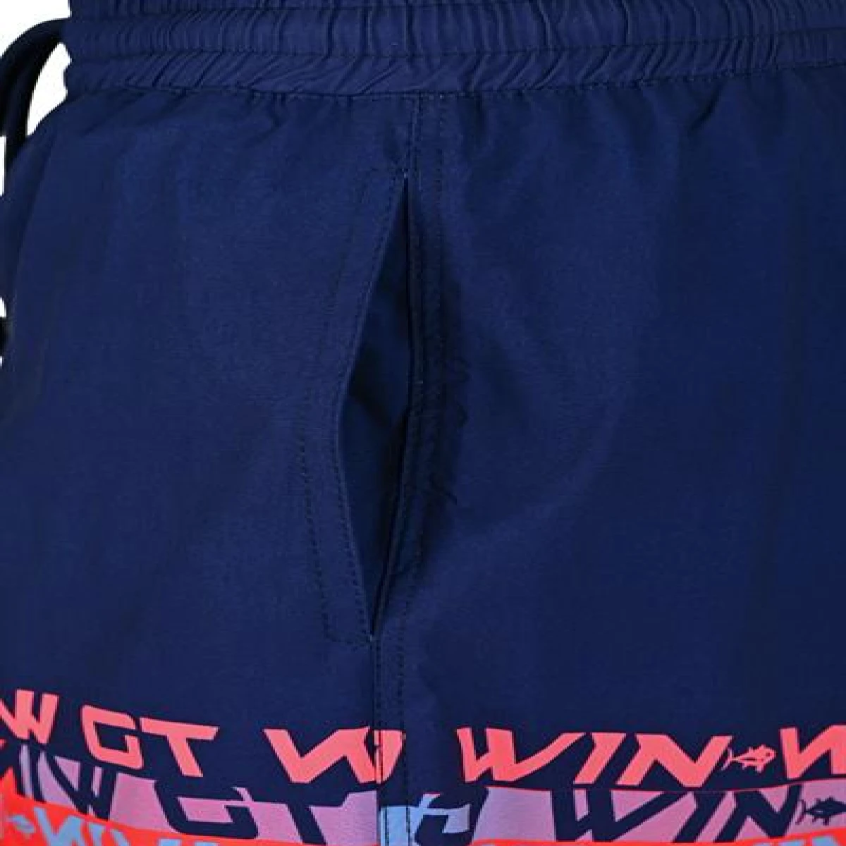 Fujin Pro Angler Board Short Mayo Scarlet Dark Navy - Large (L)