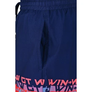 Fujin Pro Angler Board Short Mayo Scarlet Dark Navy - Large (L)