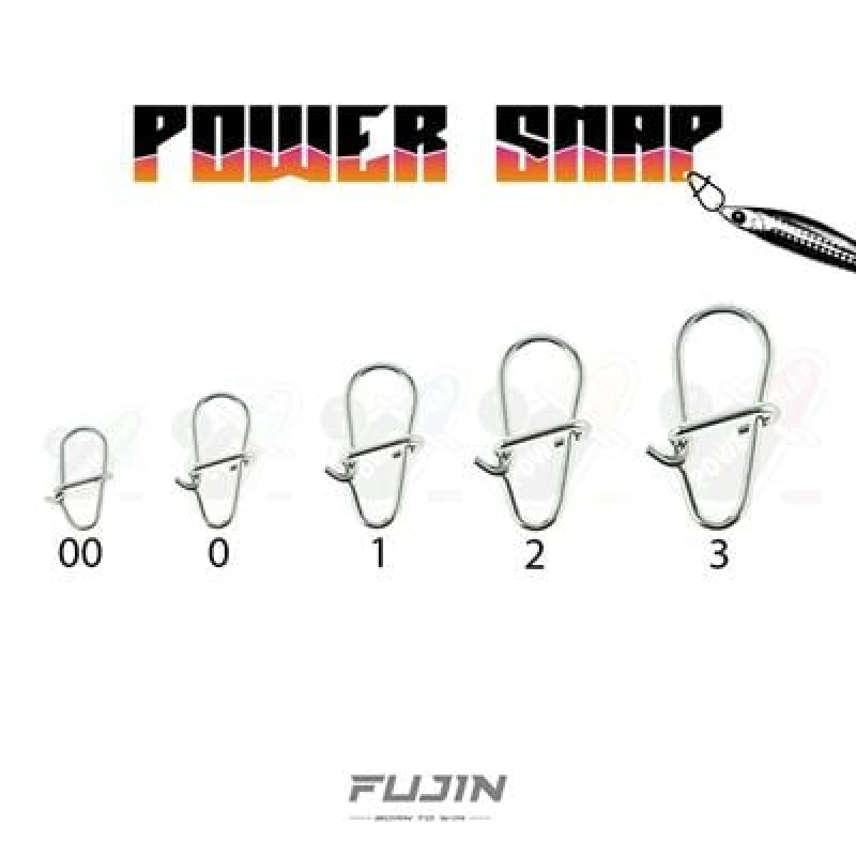 Fujin Power Snap Maket Balık ve LRF Klipsi-0