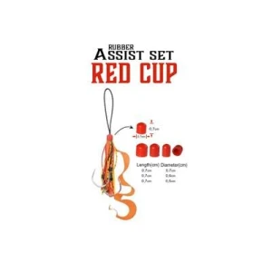 Fujin Rubber Assist Set Red Cup Aksesuar