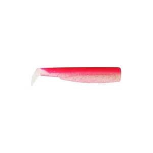FIIISH Black Minnow  70 x4 Corps Silikon Yem rose fluo