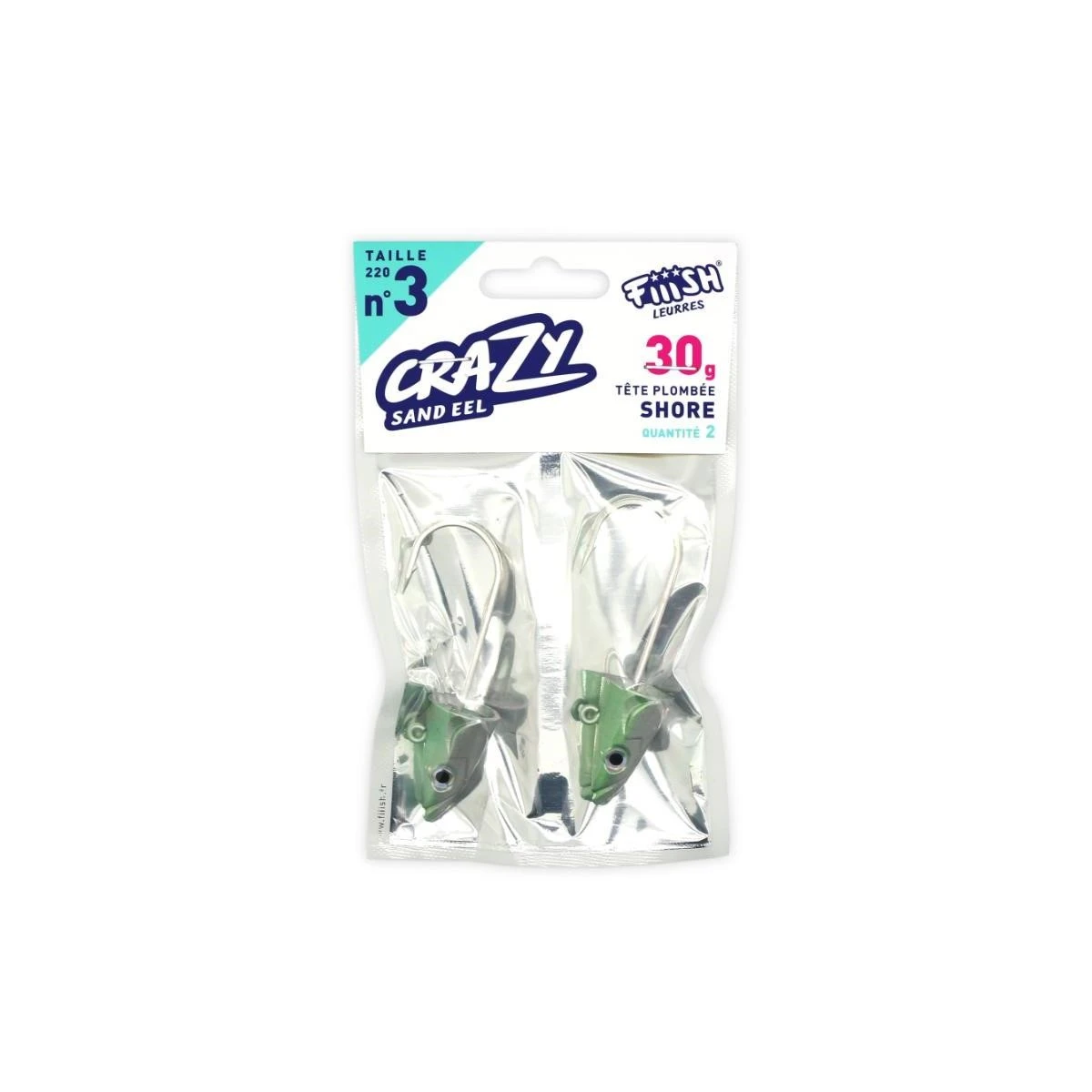 FIIISH Crazy Sand Ell  30 Gr Jig Head Zokalı İğne 2 Numara