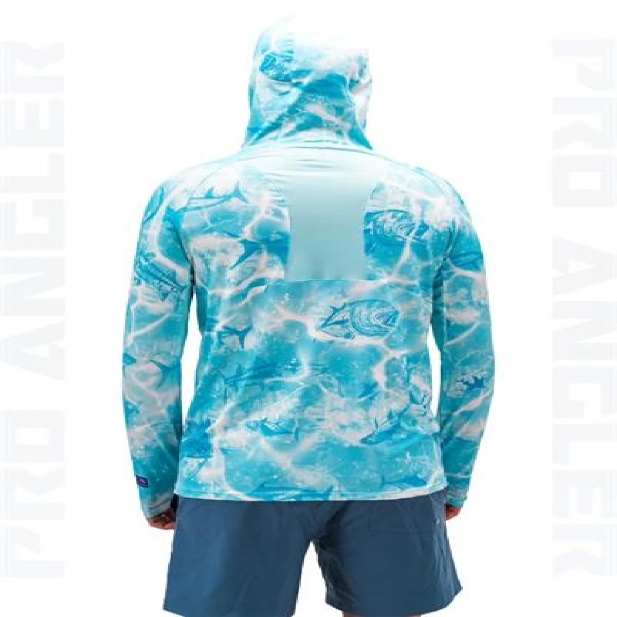 Fujin Pro Angler S24 Hooded Water Camo - Small (S)
