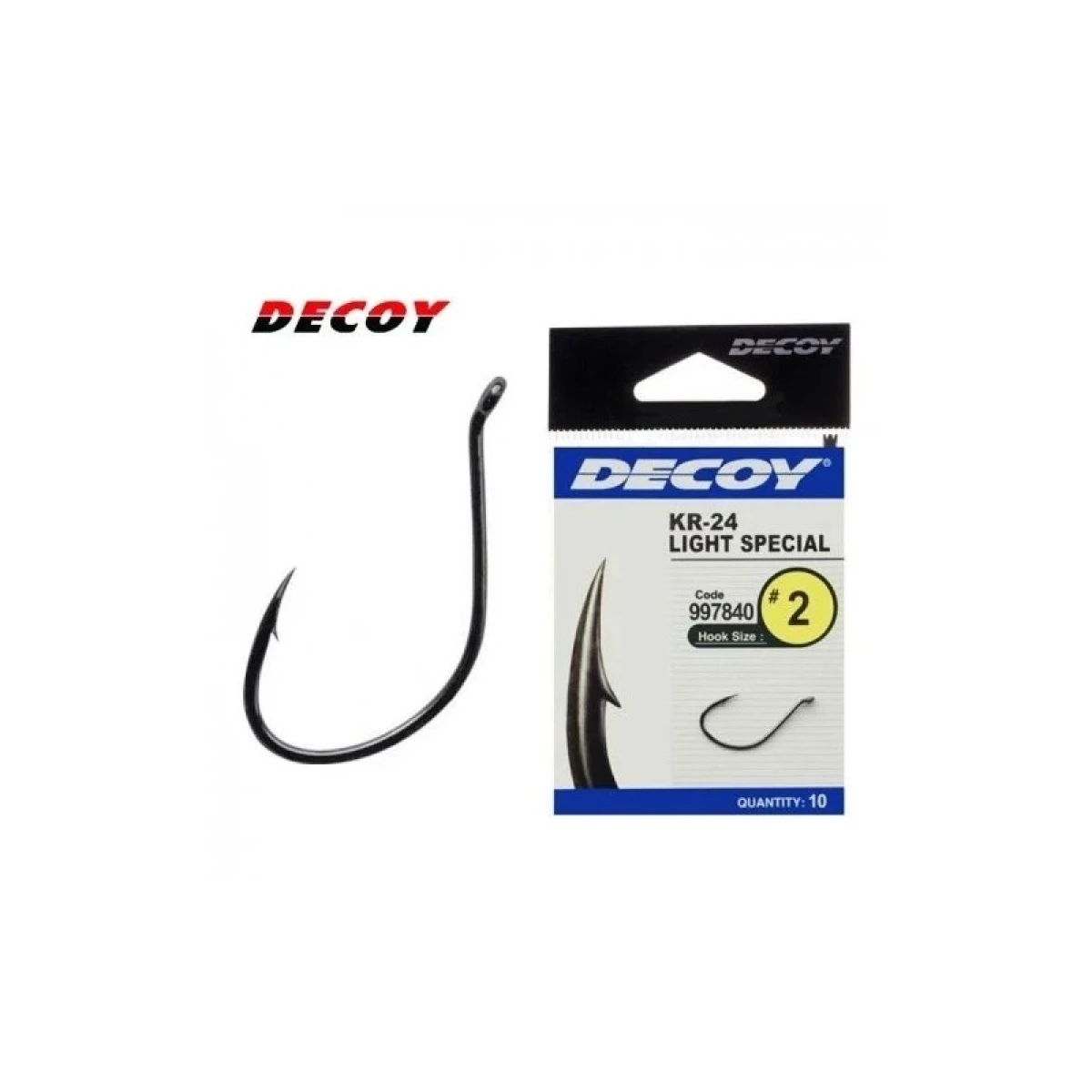 DECOY KR-24 Light Special Black Nickel Olta Kancası - 2