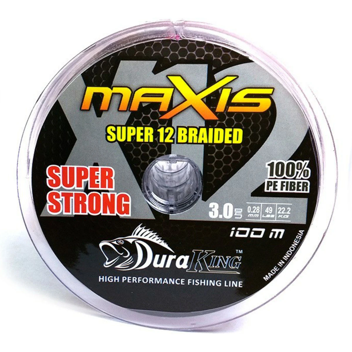 Duraking Maxis 12x 6x100 Süper Braided Multicolor İp Misina - 3PE028mm