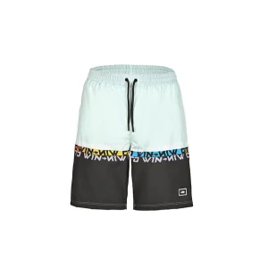 Fujin Pro Angler Board Short Mayo Anthracite Turquoise - Medium (M)
