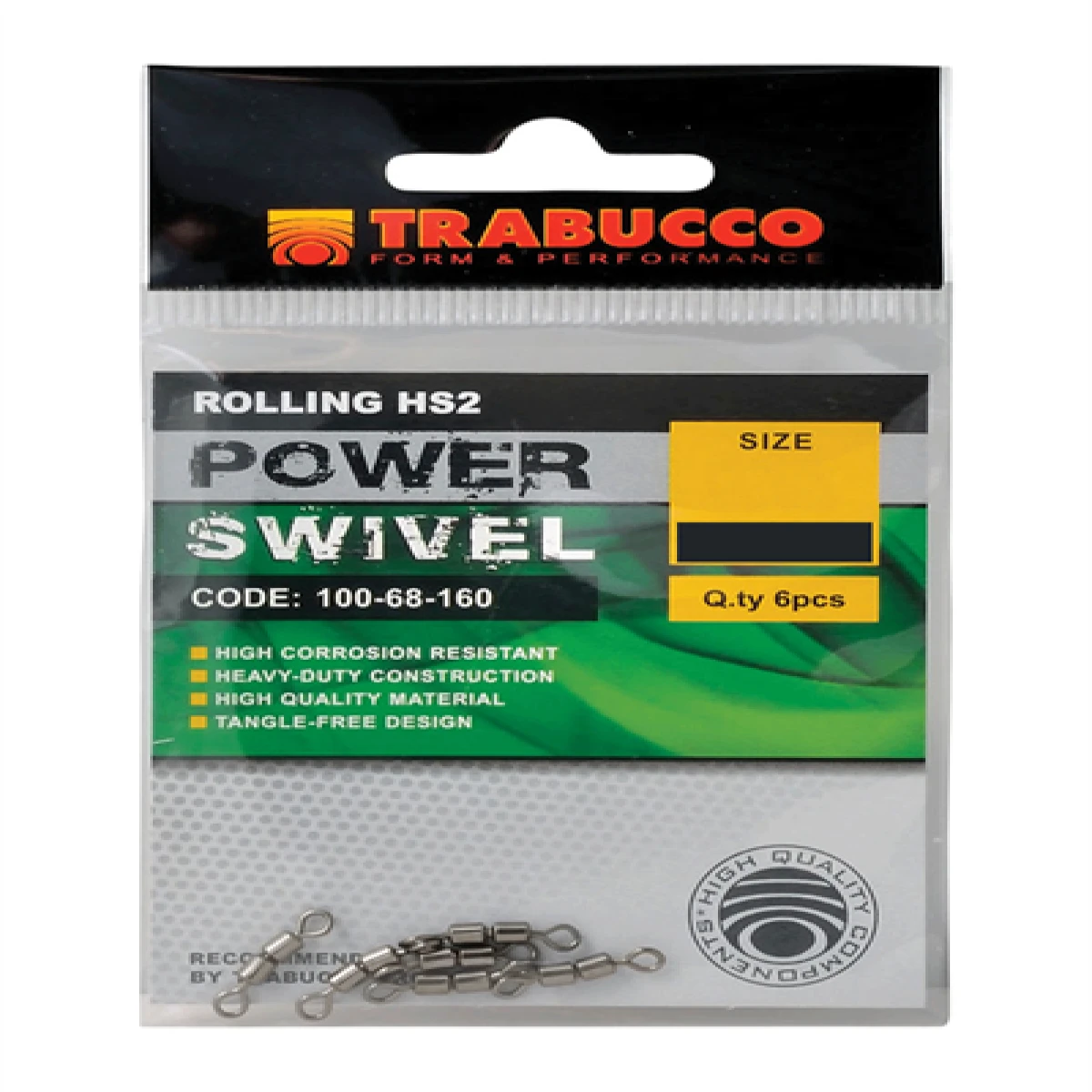 Trabucco HS2 Rolling Swivel Fırdöndü - 16no