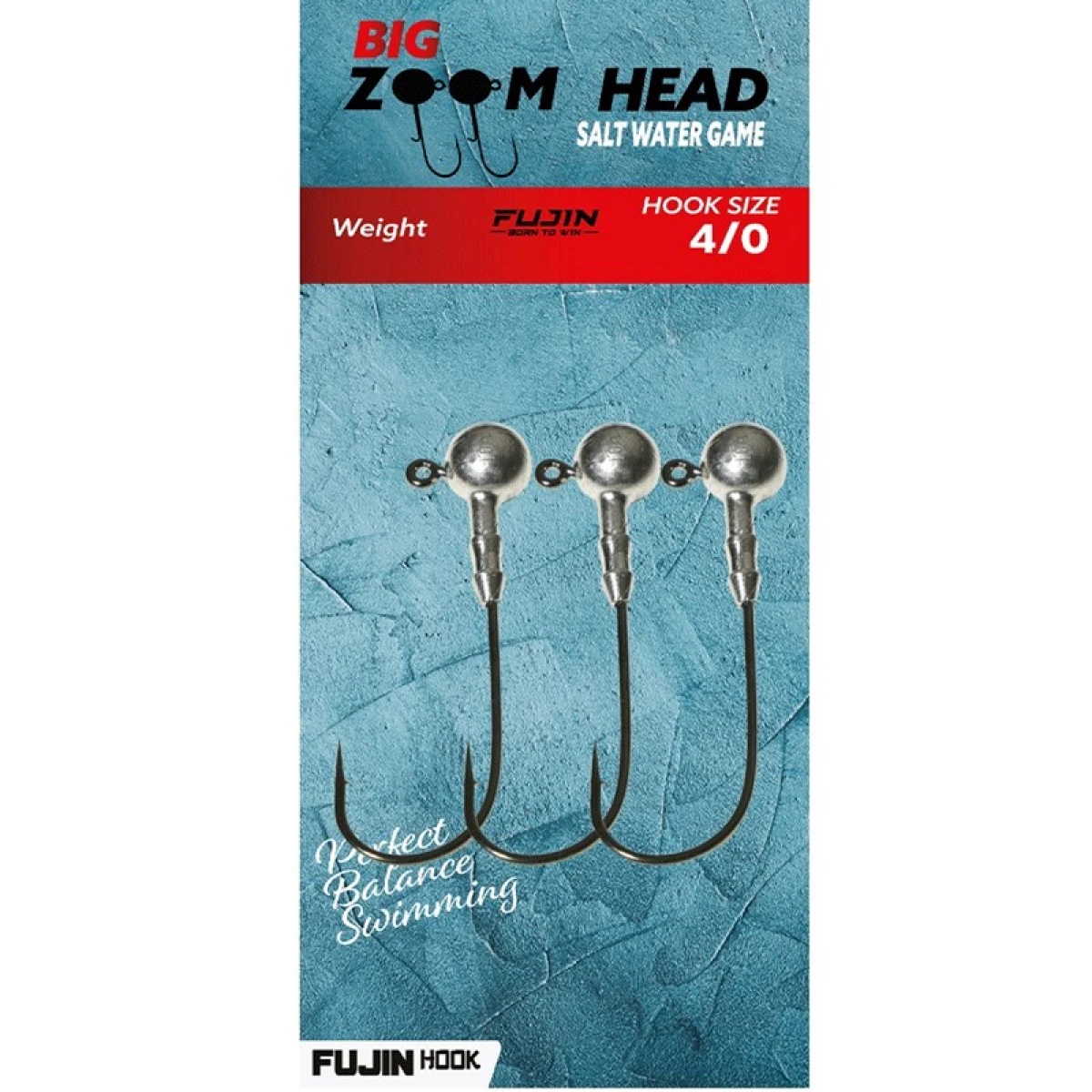 Fujin Big Zoom Head 4/0 Jighead - 4/0no7gr