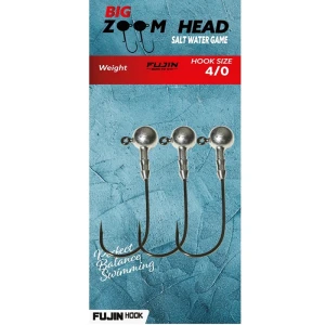Fujin Big Zoom Head 4/0 Jighead - 4/0no7gr