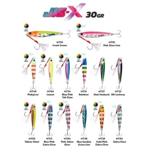 Fujin Jig-X 30gr Light Jigging jig Yem