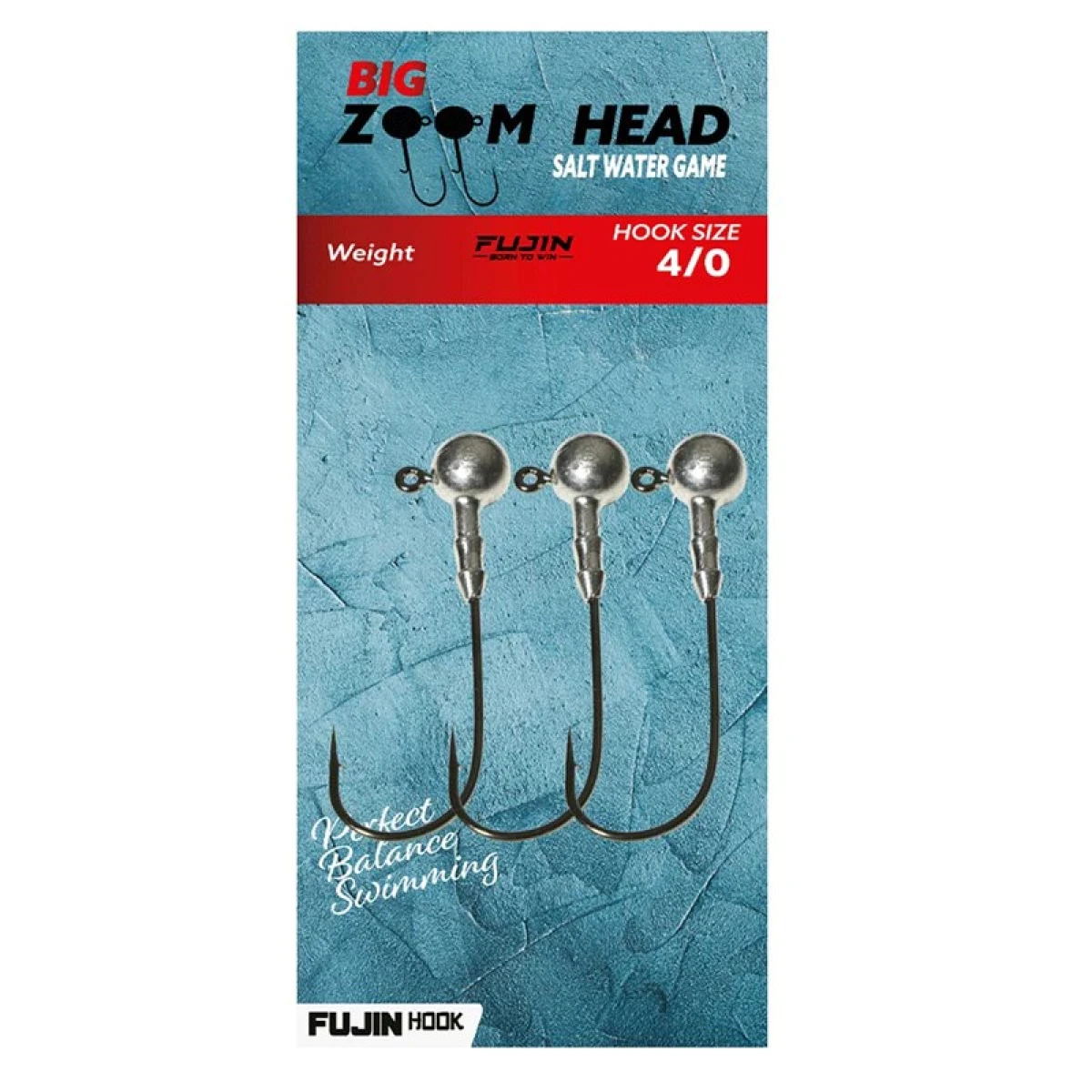 Fujin Big Zoom Head 4/0 Jighead - 4/0no10gr