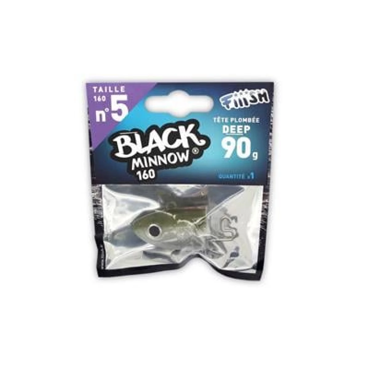 FIIISH Black Minnow 160 Jig Head Deep Zoka 90gr