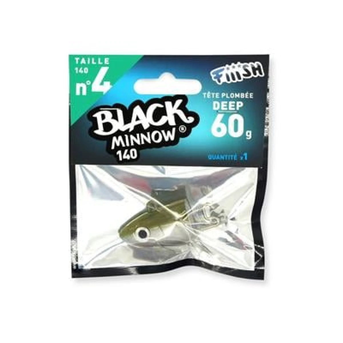 FIIISH Black Minnow 140 Jig Head Deep Zoka 60gr