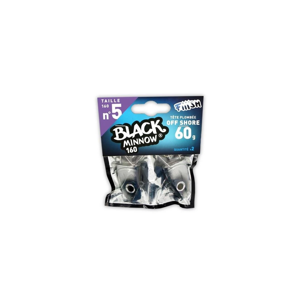 FIIISH Black Minnow 160 Jig Head Off Shore Zoka 60gr - Kaki