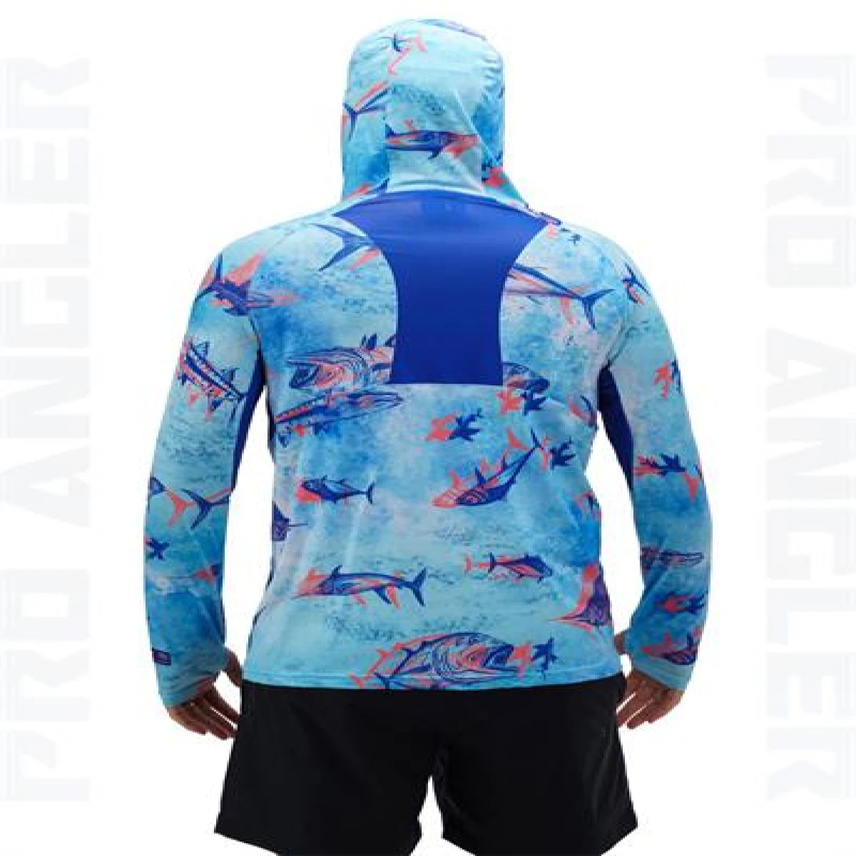 Fujin Pro Angler S24 Buff&Hoodie Echo Fish - XXXLarge