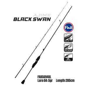 Fujin Ajime Black Swan 205cm 04-5gr Aji LRF Kamışı