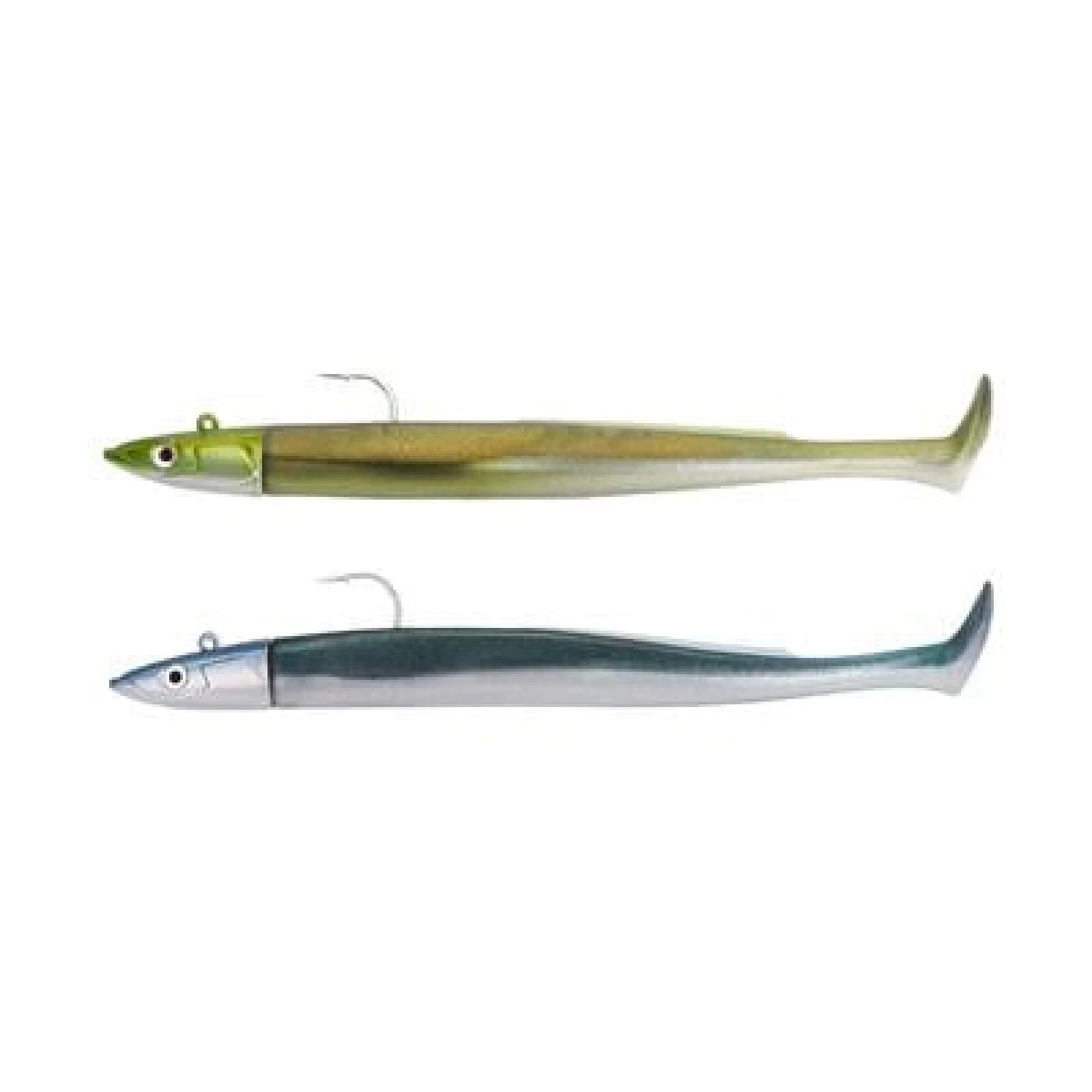 Fiiish CPT150 CPT1226 Double Combo Off Shore 20gr Kaki-Blue Silikon Yem