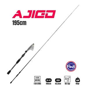 Fujin Ajigo 195cm 05-5gr Teleskopik LRF Kamışı