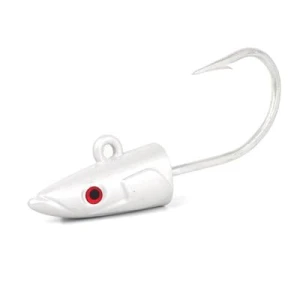Fiiish CSE220 CSE538 1 Tete Plombee X-Strong 70gr Blanc/Oeil Jighead