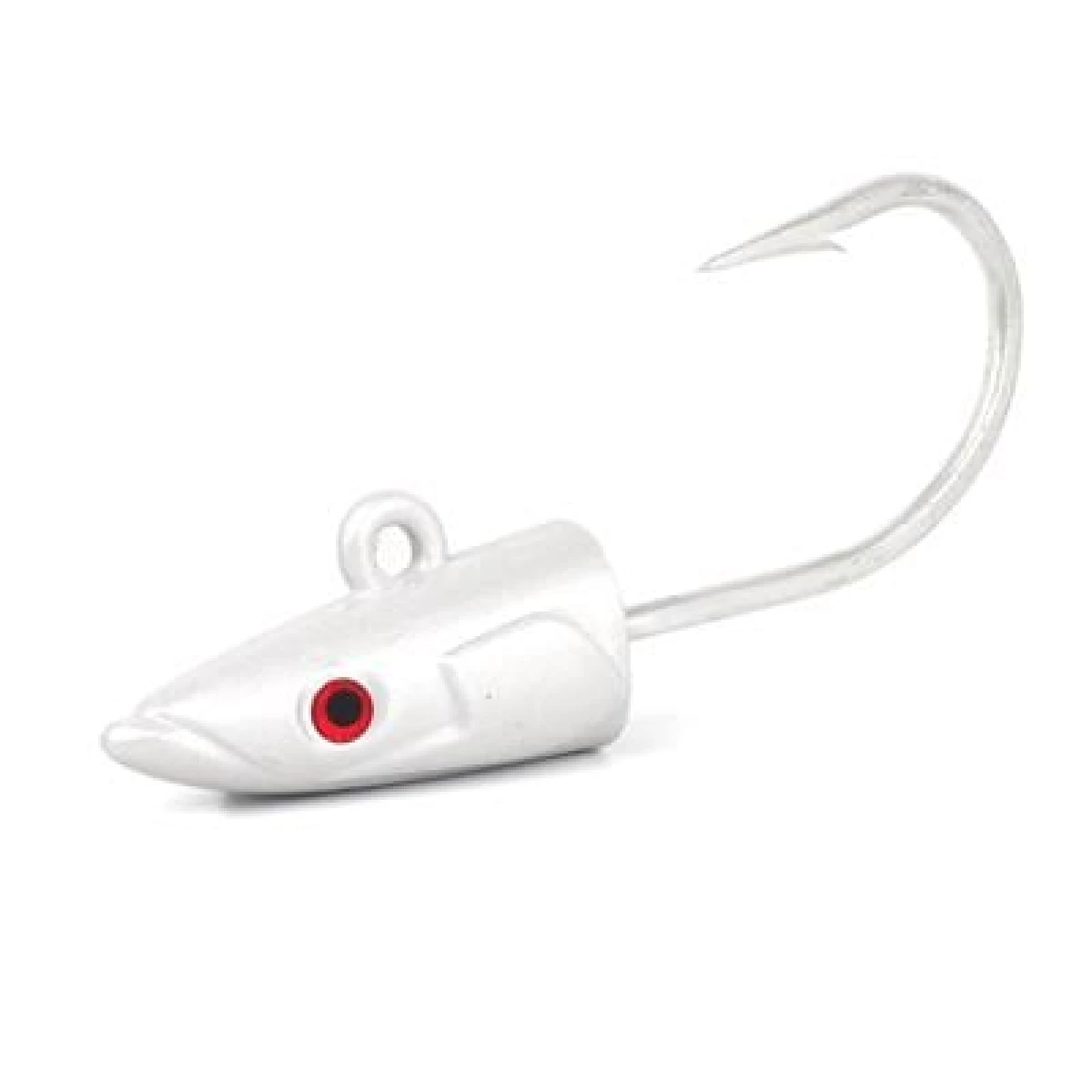 Fiiish CSE220 CSE538 1 Tete Plombee X-Strong 70gr Blanc/Oeil Jighead