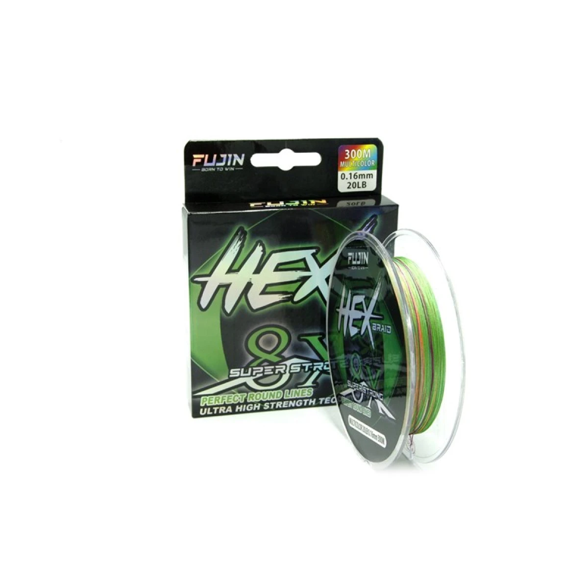 Fujin Hex Braid 8x 300mt Multicolor PE İp Misina - 028mm